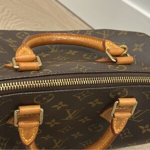 Louis Vuitton Brown Monogram Duffel Bag